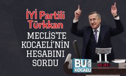 İYİ Partili Türkkan Meclis'te Kocaeli’nin Hesabını Sordu