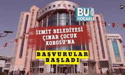 İzmit Belediyesi Çınar Çocuk Korosu’na Başvurular Başladı