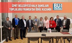 İzmit Belediyesi Halk Dansları Topluluğu Fransa’da Ödül Kazandı