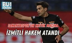 Sakaryaspor’un Kritik Maçına İzmitli Hakem Atandı