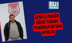 İzmitli Masör Uğur Turgay Pendikspor’dan Ayrıldı
