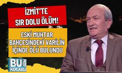 İzmit’te Sır Dolu Ölüm! Eski Muhtar Bahçesindeki Varilin İçinde Ölü Bulundu