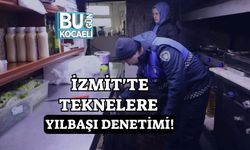İzmit'te Teknelere Yılbaşı Denetimi!