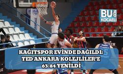 Kağıtspor Evinde Dağıldı: TED Ankara Kolejliler’e 63-84 Yenildi