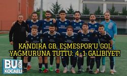 Kandıra GB, Eşmespor'u Gol Yağmuruna Tuttu: 4-1 Galibiyet!