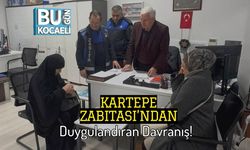 Kartepe Zabıtası’ndan Duygulandıran Davranış!