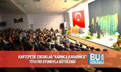 Kartepe’de Çocuklar “Karınca Kararınca” Tiyatro Oyunuyla Büyülendi