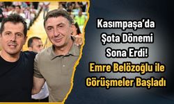Kasımpaşa’da Şota Dönemi Sona Erdi! Emre Belözoğlu ile Görüşmeler Başladı
