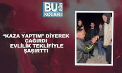 “Kaza Yaptım” Diyerek Çağırdı, Evlilik Teklifiyle Şaşırttı
