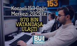 Kocaeli 153 Çağrı Merkezi 2025’te 970 Bin Vatandaşa Ulaştı