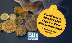 Kocaeli'de Gram Altın Ne Kadar? Çeyrek ve Yarım Altın Ne Kadar Oldu? 15 Aralık 2025 Altın Fiyatları