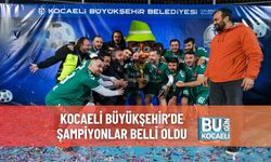Kocaeli Büyükşehir’de Şampiyonlar Belli Oldu