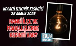 Kocaeli Elektrik Kesintisi 28 Aralık 2025 | Hangi İlçe ve Mahallelerde Kesinti Var?