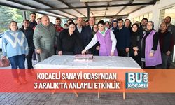 Kocaeli Sanayi Odası’ndan 3 Aralık’ta Anlamlı Etkinlik