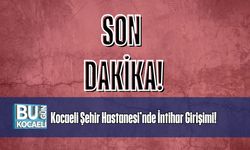 Kocaeli Şehir Hastanesi’nde İntihar Girişimi!