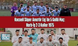 Kocaeli Süper Amatör Lig’de 5 Gollü Maç: Harb-İş 2-3 Kullar 1975