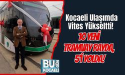 Kocaeli Ulaşımda Vites Yükseltti! 10 Yeni Tramvay Rayda, 5’i Yolda!