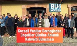 Kocaeli Vanlılar Derneğinden Engelliler Gününe Anlamlı Kahvaltı Buluşması