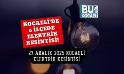 Kocaeli'de 6 İlçede Elektrik Kesintisi! 27 Aralık 2025 Kocaeli Elektrik Kesintisi