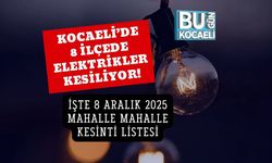 Kocaeli’de 8 İlçede Elektrikler Kesiliyor! İşte 8 Aralık 2025 Mahalle Mahalle Kesinti Listesi