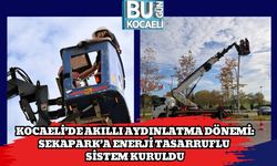 Kocaeli’de Akıllı Aydınlatma Dönemi: Sekapark’a Enerji Tasarruflu Sistem Kuruldu