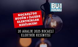 Kocaeli'de Bugün 7 İlçede Elektrikler Kesilecek! 20 Aralık 2025 Kocaeli Elektrik Kesintisi