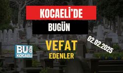 Kocaeli’de Bugün Vefat Edenler 02.12.2025