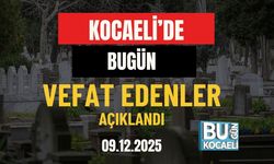 Kocaeli’de Bugün Vefat Edenler Açıklandı