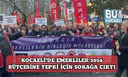 Kocaeli’de Emekliler 2026 Bütçesine Tepki İçin Sokağa Çıktı