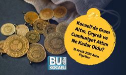 Kocaeli'de Gram Altın, Çeyrek ve Cumhuriyet Altını Ne Kadar Oldu? 18 Aralık 2025 Altın Fiyatları