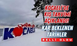 Kocaeli’de Kış Takvimi Açıklandı! Kar Beklenen Tarihler Belli Oldu