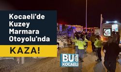 Kocaeli'de Kuzey Marmara Otoyolu'nda Kaza!