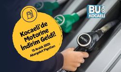 Kocaeli'de Motorine İndirim Geldi! 13 Aralık 2025 Akaryakıt Fiyatları