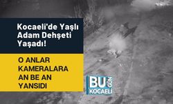 Kocaeli'de Yaşlı Adam Dehşeti Yaşadı! O Anlar Kameralara An Be An Yansıdı