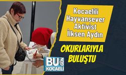 Kocaelili Hayvansever Aktivist İlksen Aydın Okurlarıyla Buluştu
