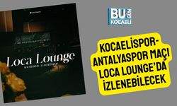 Kocaelispor-Antalyaspor Maçı Loca Lounge’da İzlenebilecek