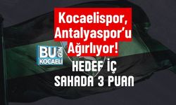 Kocaelispor, Antalyaspor’u Ağırlıyor! Hedef İç Sahada 3 Puan