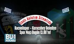 Kocaelispor – Karacabey Belediye Spor Maçı Bugün 13.00’te! Canlı Anlatım Sitemizde