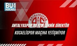Antalyaspor’da Yeni Teknik Direktör Kocaelispor Maçına Yetişmiyor