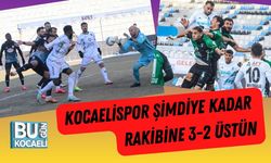 Kocaelispor Şimdiye Kadar Rakibine 3-2 Üstün