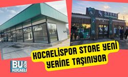 Kocaelispor Store Yeni Yerine Taşınıyor