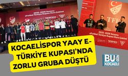 Kocaelispor Yaay e-Türkiye Kupası’nda Zorlu Gruba Düştü