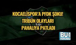 Kocaelispor’a PFDK Şoku! Tribün Olayları Pahalıya Patladı