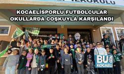 Kocaelisporlu Futbolcular Okullarda Coşkuyla Karşılandı