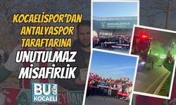Kocaelispor’dan Antalyaspor Taraftarına Unutulmaz Misafirlik