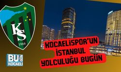 Kocaelispor’un İstanbul Yolculuğu Bugün