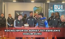 Kocaelispor’da Serhat Öztaşdelen’e Doğum Günü