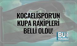 Kocaelispor'un Kupa Rakipleri Belli Oldu!