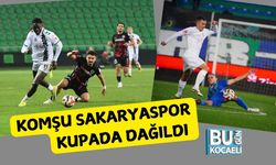 Komşu Sakaryaspor Kupada Dağıldı