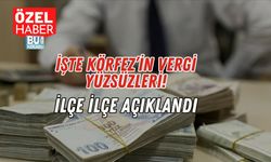 İşte Körfez’in Vergi Yüzsüzleri: İlçe İlçe Açıklandı